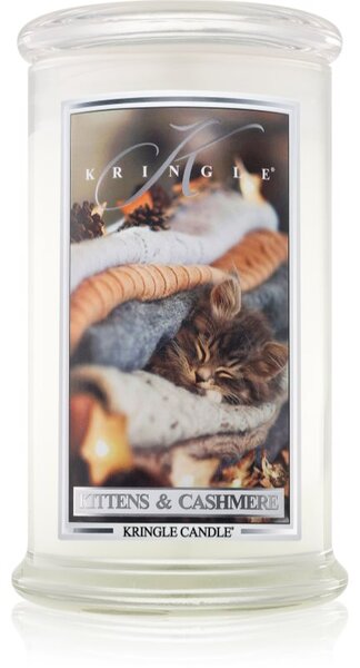Kringle Candle Kittens & Cashmere vonná sviečka 624 g