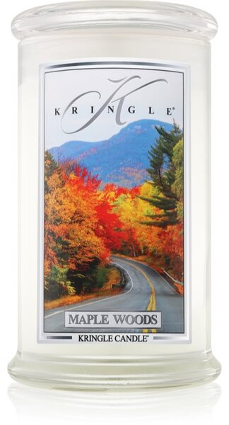 Kringle Candle Maple Woods vonná sviečka 624 g