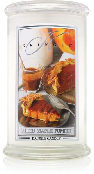 Kringle Candle Salted Maple Pumpkin vonná sviečka 624 g