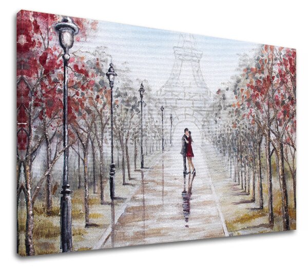Obraz na plátne PARÍŽ - 60x40 cm