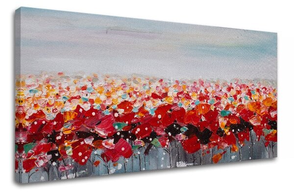 Obraz na plátne KVETY - 80x40 cm