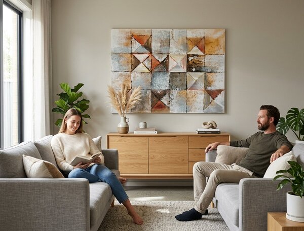 Obraz na plátne ABSTRAKT - 70x50 cm
