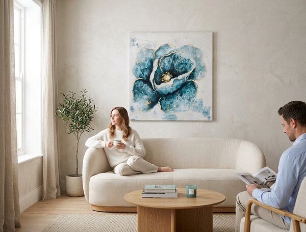 Obraz na plátne KVETY 1 dielny XOBCHFL028 - 60x60 cm