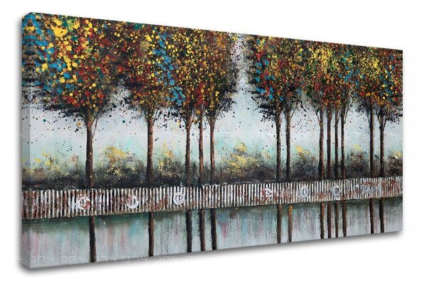 Obraz na plátne STROMY - 40x80 cm