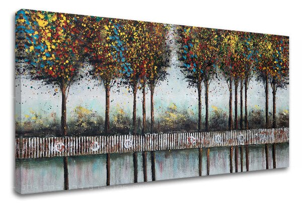Obraz na plátne STROMY - 40x80 cm