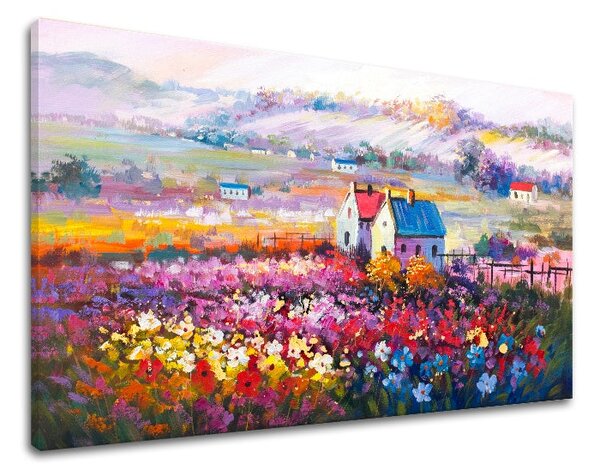 Obraz na plátne KRAJINA - 60x40 cm