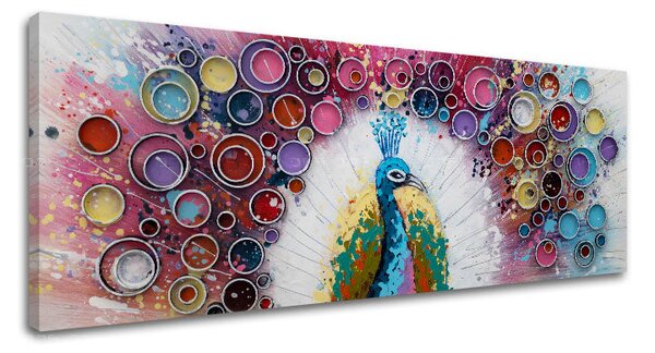 Obraz na plátne PÁV - 100x40 cm