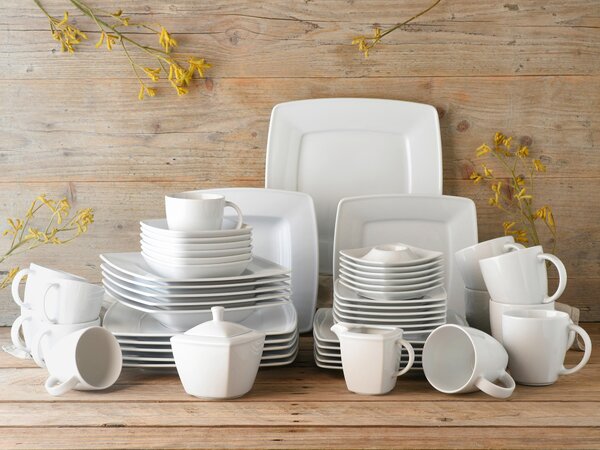 KOMBINOVANÝ SERVIS, 50-dielne, porcelán Creatable - Online Only bytové doplnky, Online Only