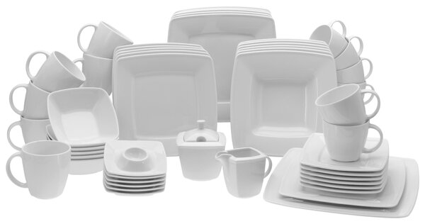 KOMBINOVANÝ SERVIS, 50-dielne, porcelán Creatable - Online Only bytové doplnky, Online Only