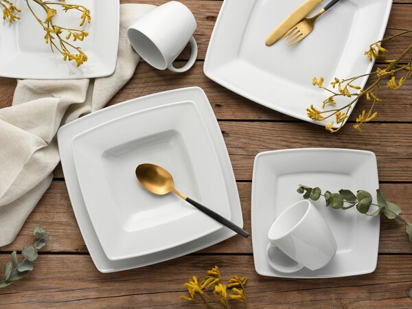 KOMBINOVANÝ SERVIS, 50-dielne, porcelán Creatable - Online Only bytové doplnky, Online Only