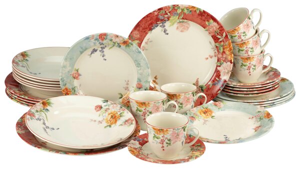 KOMBINOVANÝ SERVIS Crimson 30-dielne Creatable - Online Only bytové doplnky, Online Only
