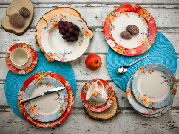 KOMBINOVANÝ SERVIS Crimson 30-dielne Creatable - Online Only bytové doplnky, Online Only