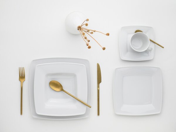 KOMBINOVANÝ SERVIS Victoria weiss 30-dielne Creatable - Online Only bytové doplnky, Online Only