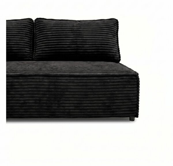 AG Trojmiestna rozkladacia pohovka FORANO tilia čierna