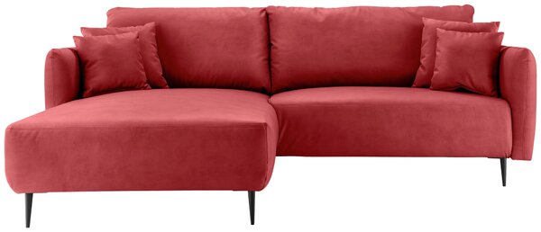 ROHOVÁ SEDAČKA, textil, červená Livetastic - Sedačky, Online Only