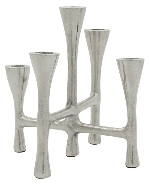 Kovový svietnik Tristy Silver