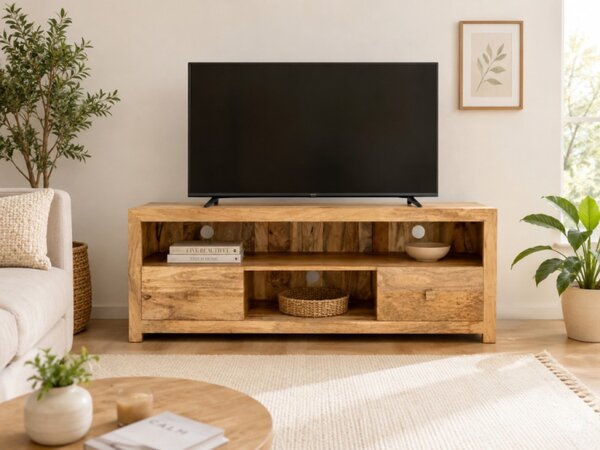 TV stolík Hina 150x60x45 z mangového dreva