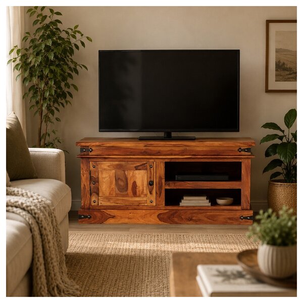 TV stolík Jali 120x55x45 z indického masívu palisander