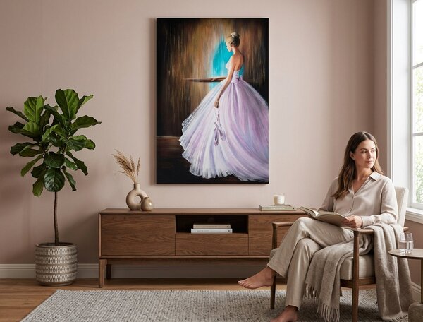Obraz na plátne BALETKA 1 dielny - 40x60 cm