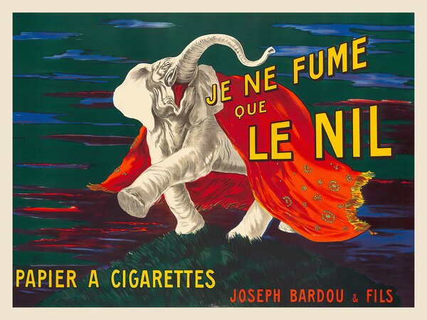 Umelecká tlač The Nile (Vintage Cigarette Ad) - Leonetto Cappiello, (40 x 30 cm)