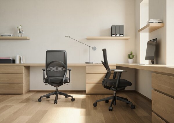 LD SEATING - Kancelárske kreslo ARCUS 240- čierny rám
