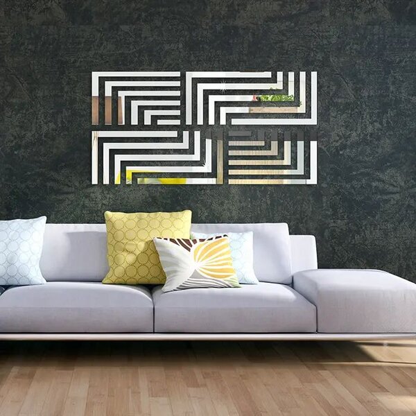 Dekoračné zrkadlo ILLUSION 140x70cm