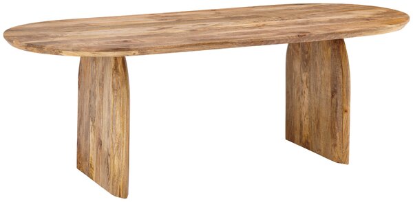JEDÁLENSKÝ STÔL, mangové drevo, prírodná farba, 220/100/76 cm MID.YOU - Online Only jedálne, Online Only