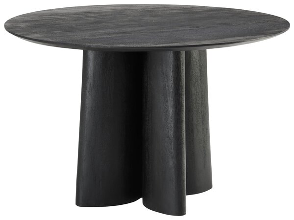 JEDÁLENSKÝ STÔL, mangové drevo, čierna, 120/120/76 cm MID.YOU - Stoly, Online Only