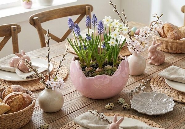 Šedý keramický tanierik v tvare kvetu Bloom Cosmea - Ø 11*3 cm - daan kromhout