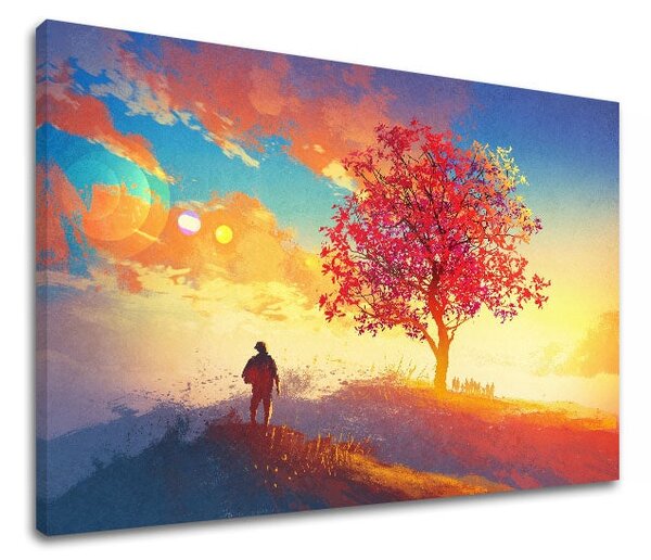 Obraz na stenu ZÁPAD SLNKA_048-11 - 20x30 cm