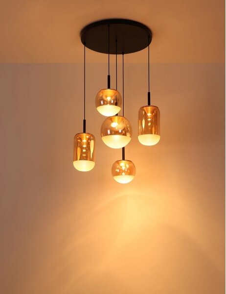 Globo 16057-5H - LED luster na lanku SEVERIN LED/35W/230V