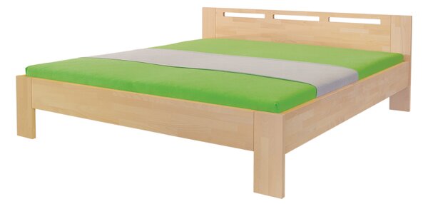 Mrava Manželská posteľ z masívu VELIA buk 200x180 Rozmer: 200x180
