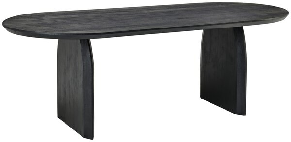 JEDÁLENSKÝ STÔL, mangové drevo, čierna, 220/100/76 cm MID.YOU - Online Only jedálne, Online Only