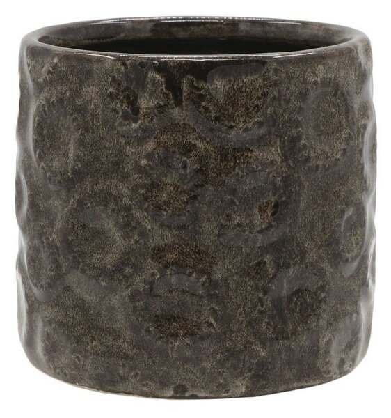 Coffee obal na kvetináč so vzorom Gaston - Ø 12*11 cm - Chic Antique