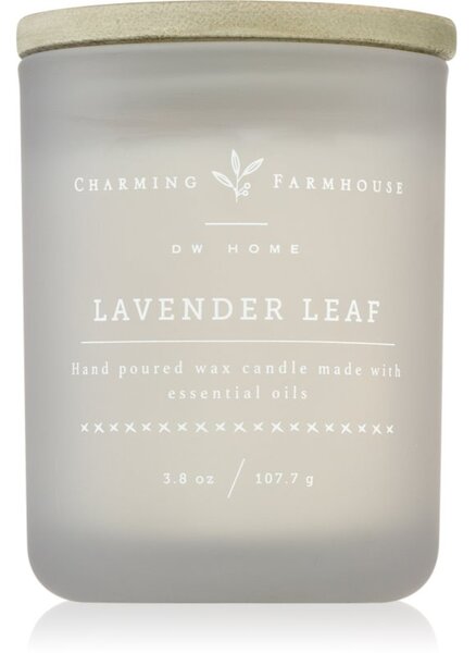 DW Home Charming Farmhouse Lavender Leaf vonná sviečka 107 g