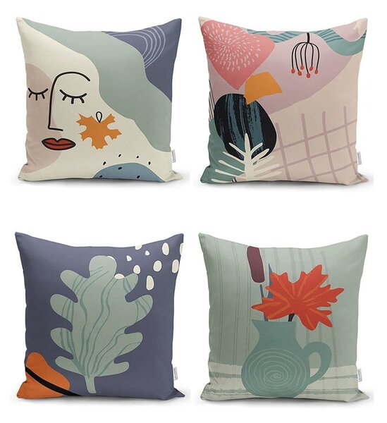 Obliečky na vankúše v súprave 4 ks 43x43 cm - Mila Home