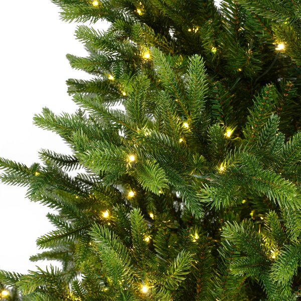 Umelý vianočný stromček Nordmann 210 cm – s 900 LED svetlami - 201 - 230 cm - Zelené stromčeky - 131 do 160cm