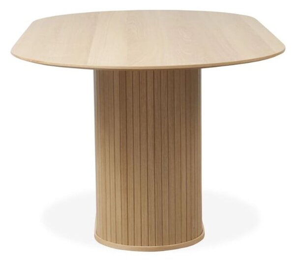 Jedálenský stôl s doskou v dubovom dekore 95x180 cm Nola – Unique Furniture
