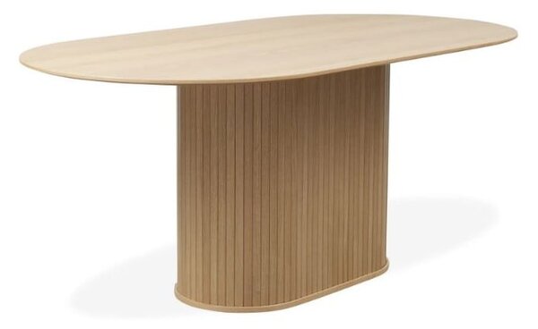 Jedálenský stôl s doskou v dubovom dekore 95x180 cm Nola – Unique Furniture