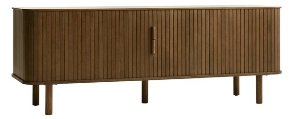 Hnedý TV stolík v dekore duba 56x160 cm Cavo – Unique Furniture