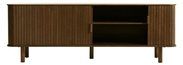 Hnedý TV stolík v dekore duba 56x160 cm Cavo – Unique Furniture