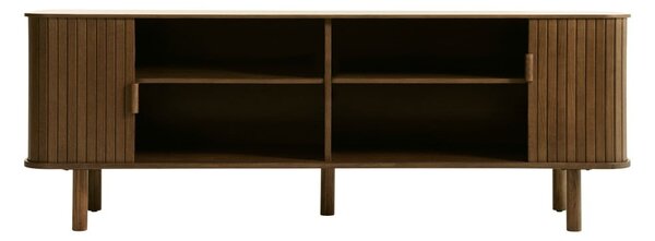 Hnedý TV stolík v dekore duba 56x160 cm Cavo – Unique Furniture