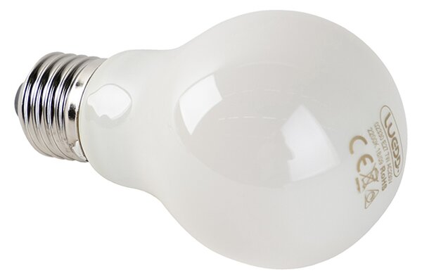 Sada 5 stmievateľných LED žiaroviek s opálovým sklom E27 7W 806 lm 2200K