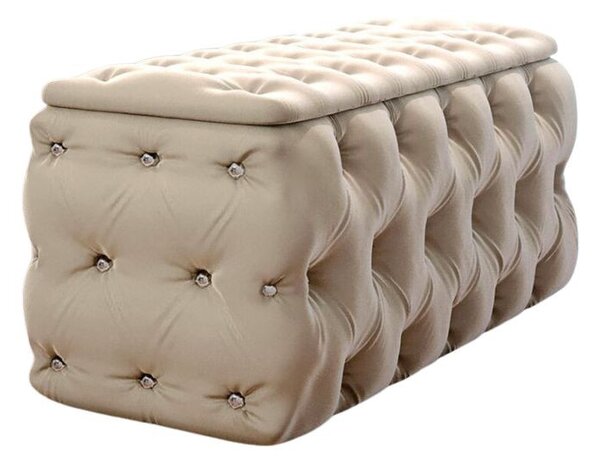 (4343) Lesond elegantný taburet krémový 189 cm