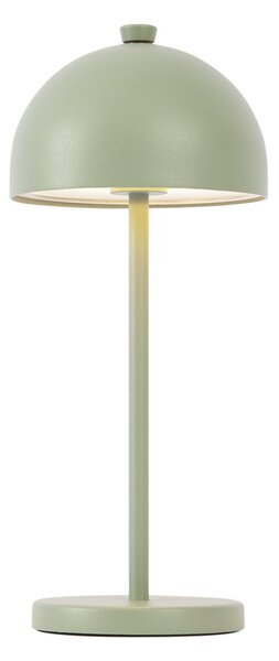 Stolná lampa zelená vrátane LED IP54 nabíjateľná s nabíjacou stanicou - Squirrel