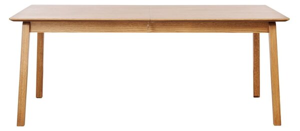 Rozkladací jedálenský stôl s doskou v dubovom dekore 95x190 cm Bari – Unique Furniture