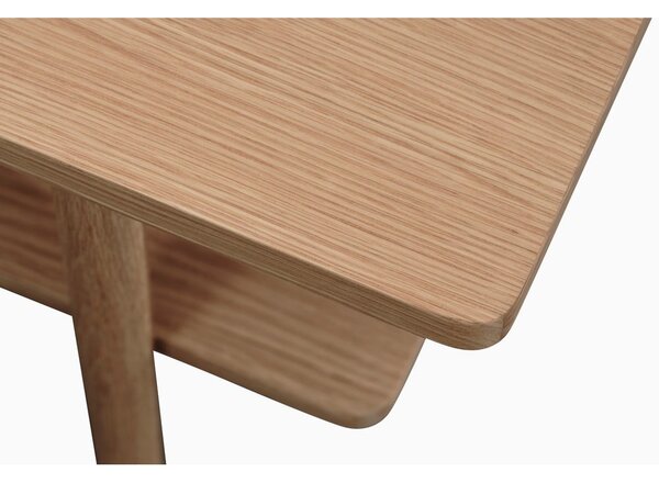 Konferenčný stolík s doskou v dubovom dekore v prírodnej farbe 60x120 cm Ponza – Unique Furniture