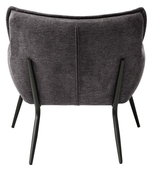 Sivé relaxačné kreslo Calgary – Unique Furniture