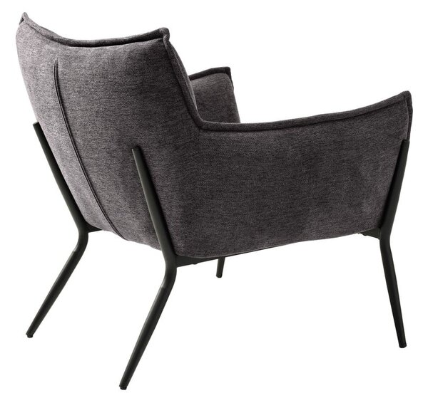 Sivé relaxačné kreslo Calgary – Unique Furniture