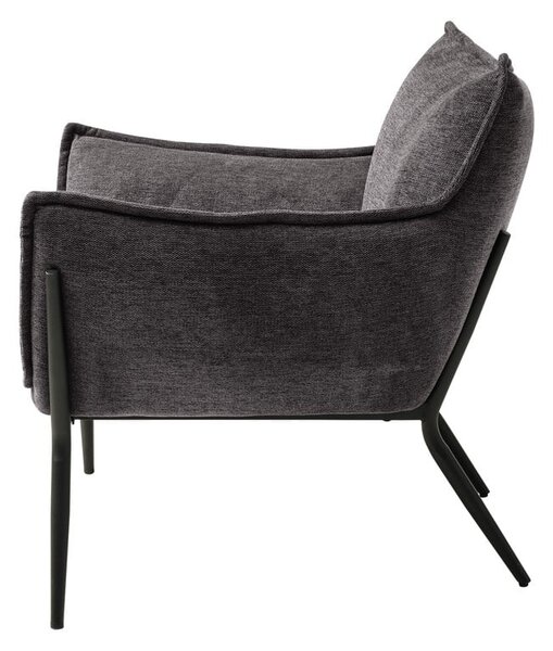 Sivé relaxačné kreslo Calgary – Unique Furniture